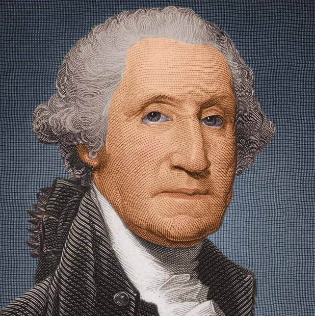 Suivre les cartes dans la vie de George Washington